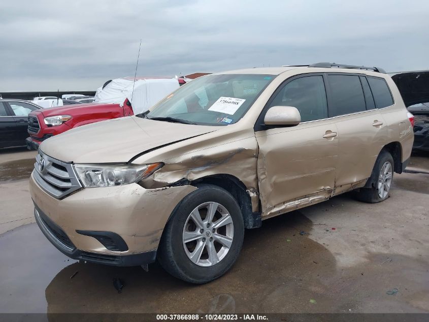 2011 Toyota Highlander Base V6 VIN: 5TDZK3EH3BS038579 Lot: 37866988