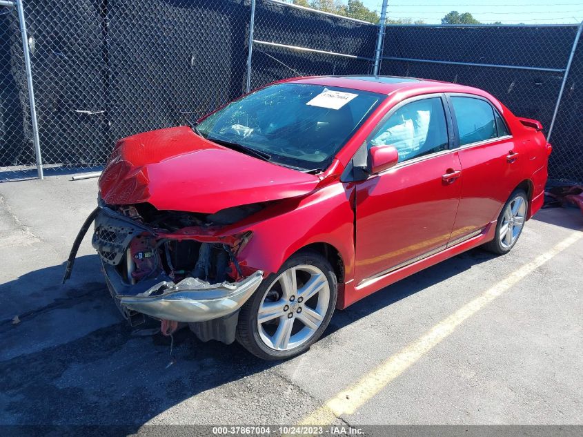 2013 Toyota Corolla L/Le/S VIN: 5YFBU4EE2DP148235 Lot: 37867004