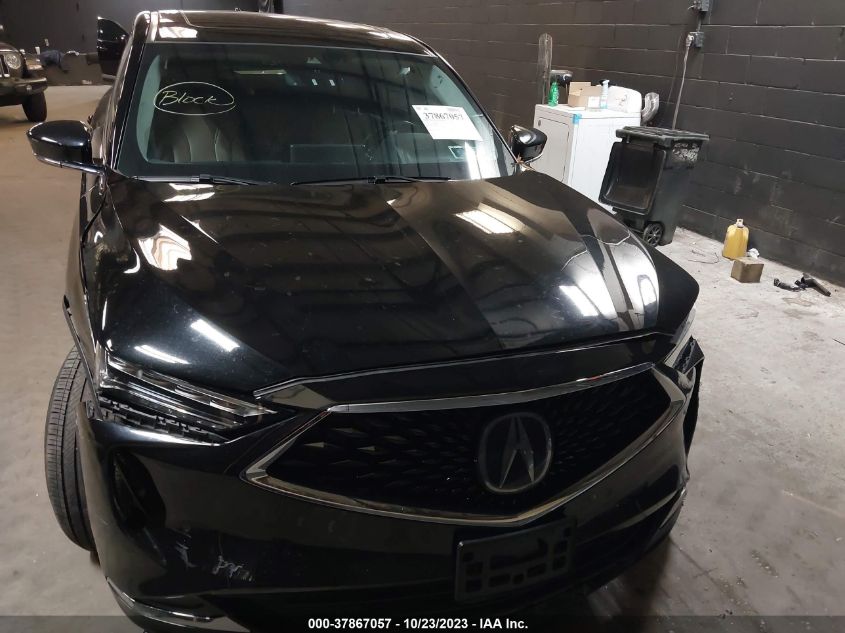 2022 Acura Mdx Technology Package VIN: 5J8YE1H42NL013521 Lot: 37867057