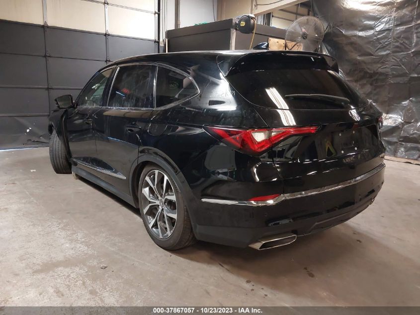 2022 Acura Mdx Technology Package VIN: 5J8YE1H42NL013521 Lot: 37867057