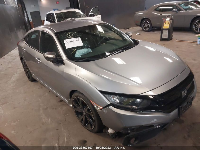 2019 Honda Civic Sedan Sport VIN: 2HGFC2F87KH507164 Lot: 37867167