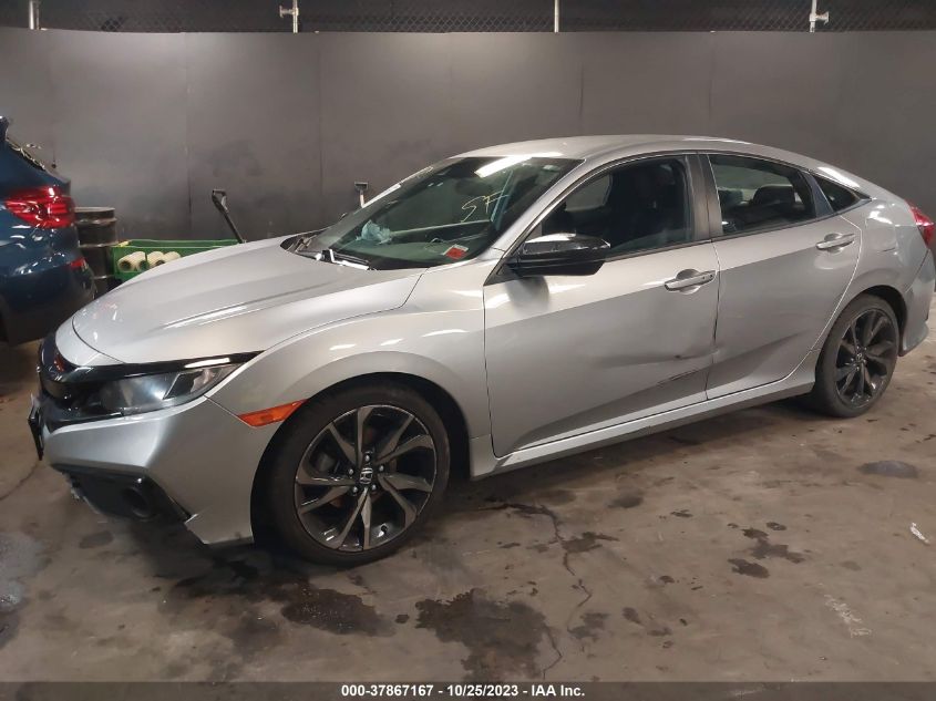 2019 Honda Civic Sedan Sport VIN: 2HGFC2F87KH507164 Lot: 37867167