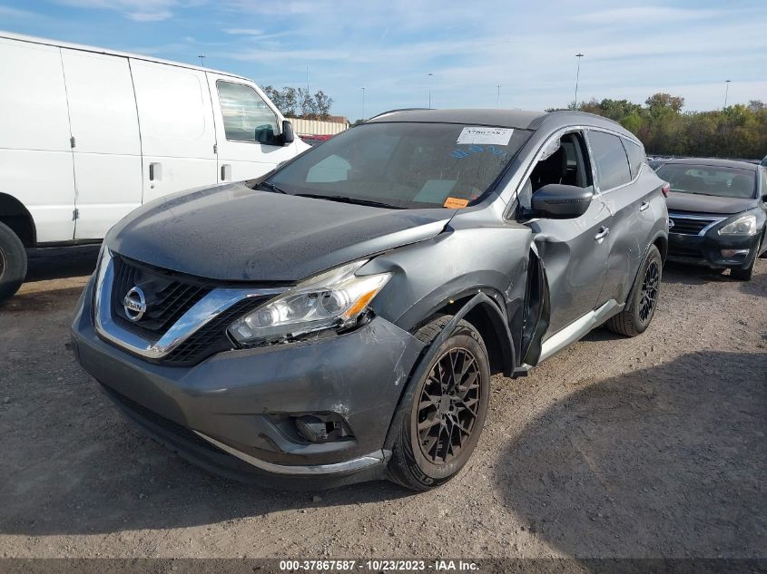 2017 Nissan Murano Sv VIN: 5N1AZ2MH1HN134628 Lot: 37867587