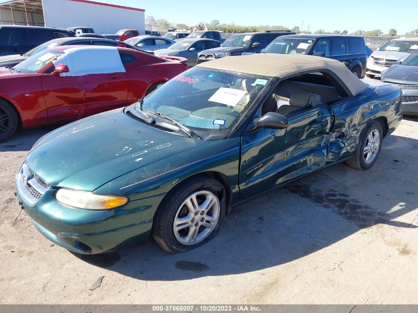 1996 Chrysler Sebring Jxi VIN: 3C3EL55H0TT320262 Lot: 37868007