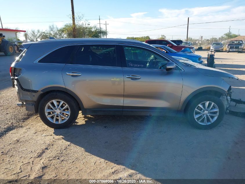 2018 Kia Sorento Lx VIN: 5XYPG4A39JG401052 Lot: 37868086