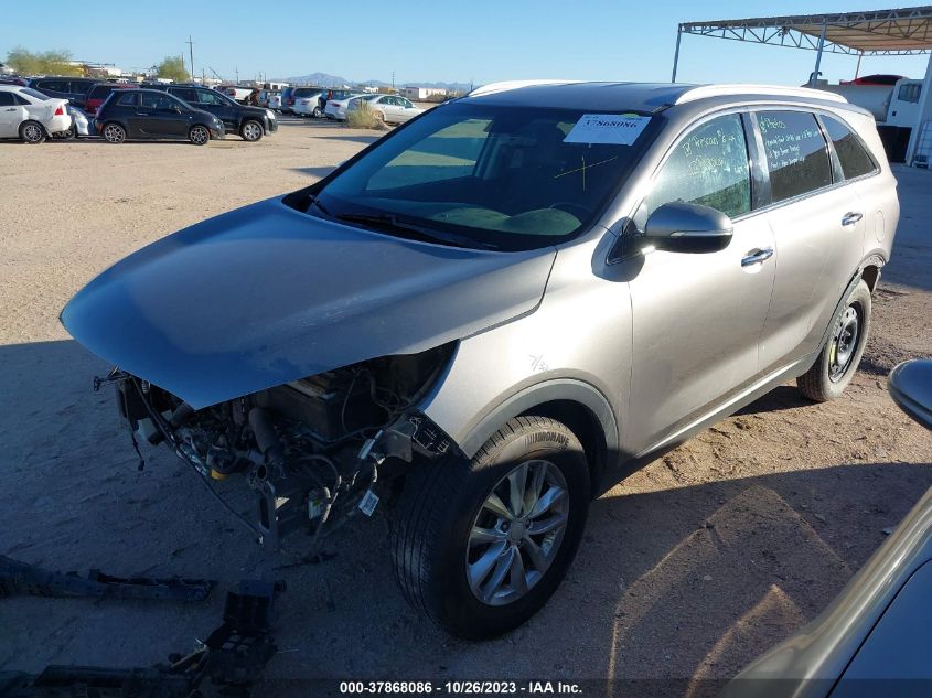 2018 Kia Sorento Lx VIN: 5XYPG4A39JG401052 Lot: 37868086