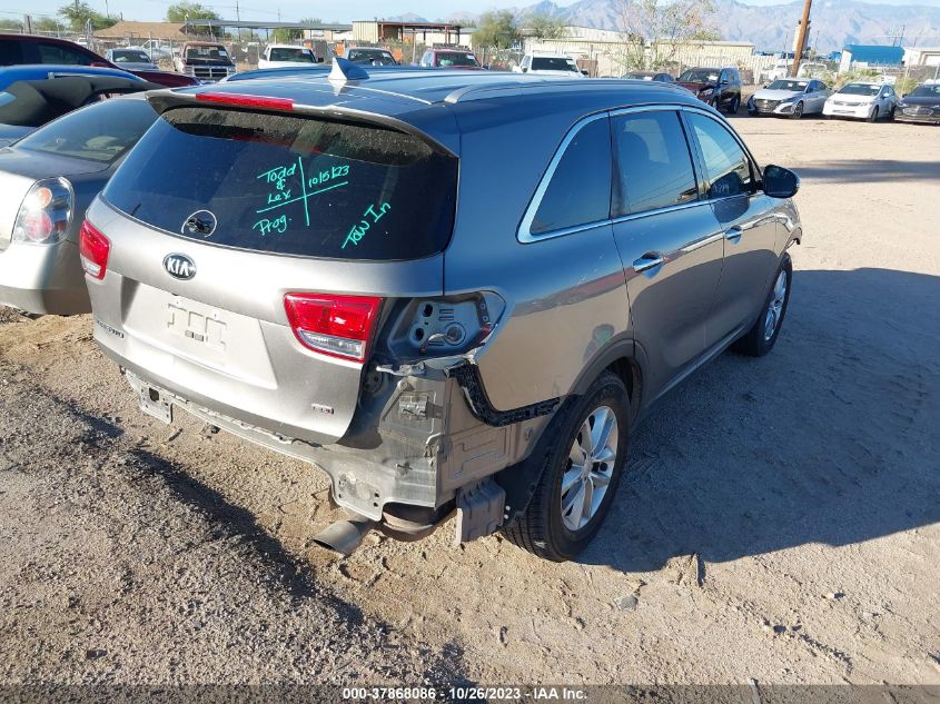 2018 Kia Sorento Lx VIN: 5XYPG4A39JG401052 Lot: 37868086