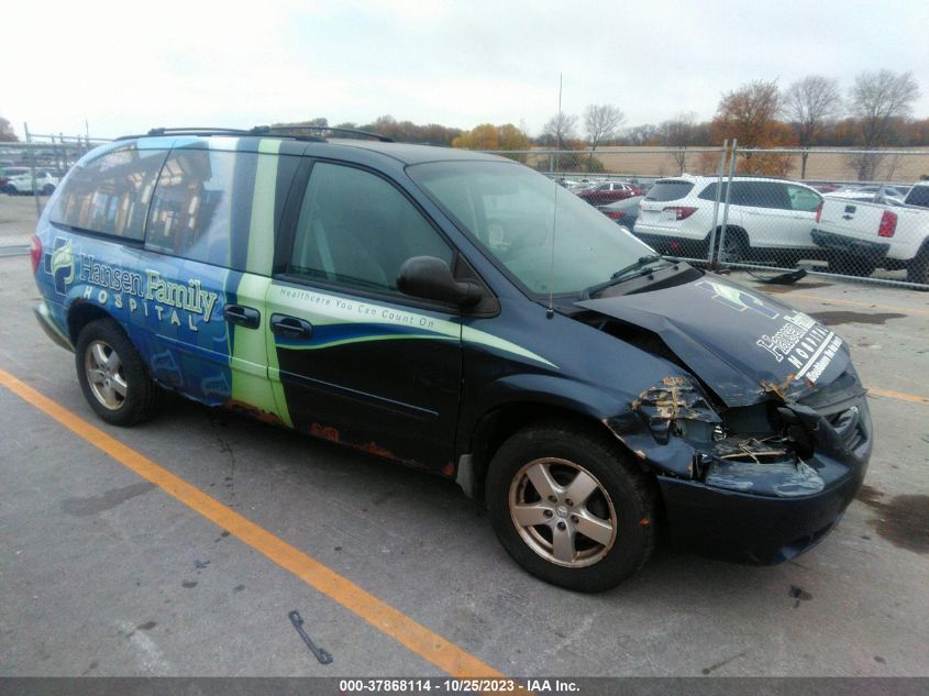 2007 Dodge Grand Caravan Sxt VIN: 2D4GP44L27R200306 Lot: 37868114