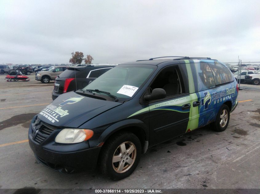 2007 Dodge Grand Caravan Sxt VIN: 2D4GP44L27R200306 Lot: 37868114