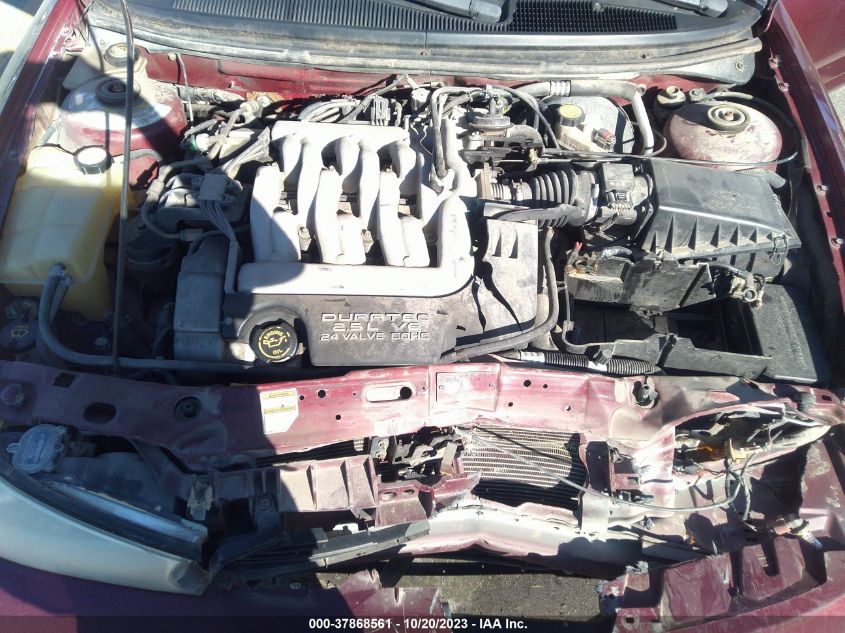 2000 Ford Contour Se VIN: 1FAFP66L0YK129341 Lot: 37868561