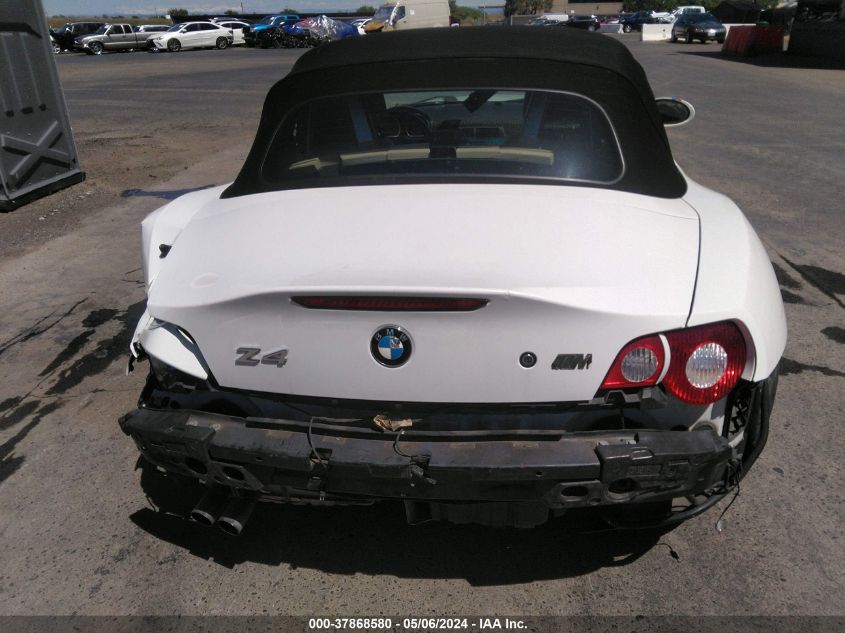 2005 BMW Z4 2.5I VIN: 4USBT33585LS55486 Lot: 37868580