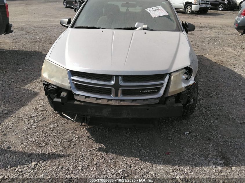 2012 Dodge Avenger Se VIN: 1C3CDZAB8CN102924 Lot: 37868666