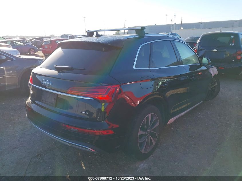 2021 Audi Q5 Premium Plus 45 Tfsi Quattro S Tronic VIN: WA1BAAFY7M2021666 Lot: 37868712