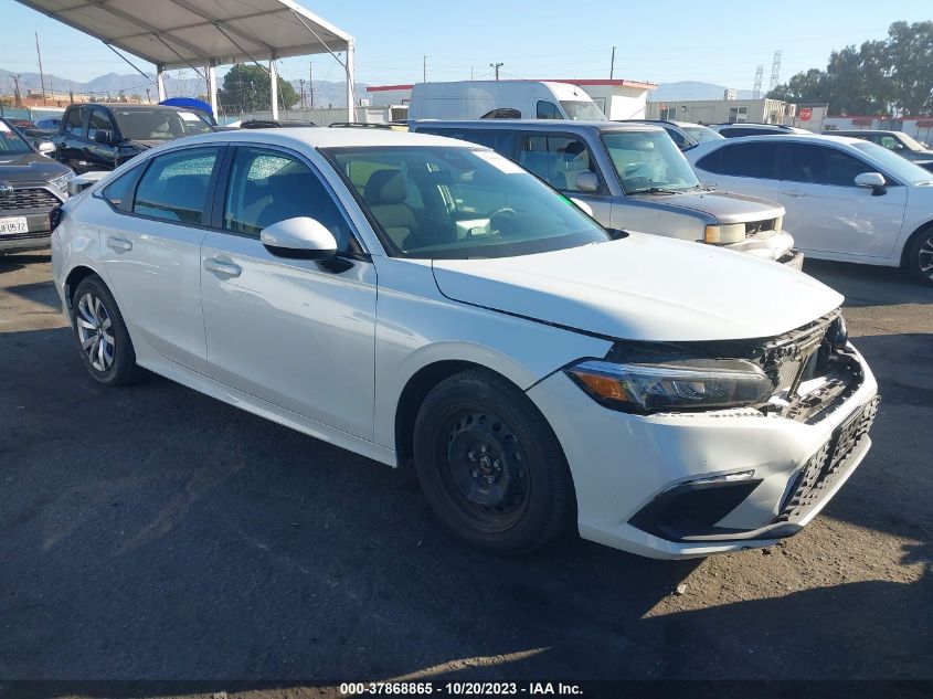 2HGFE2F24NH532565 2022 Honda Civic Sedan Lx