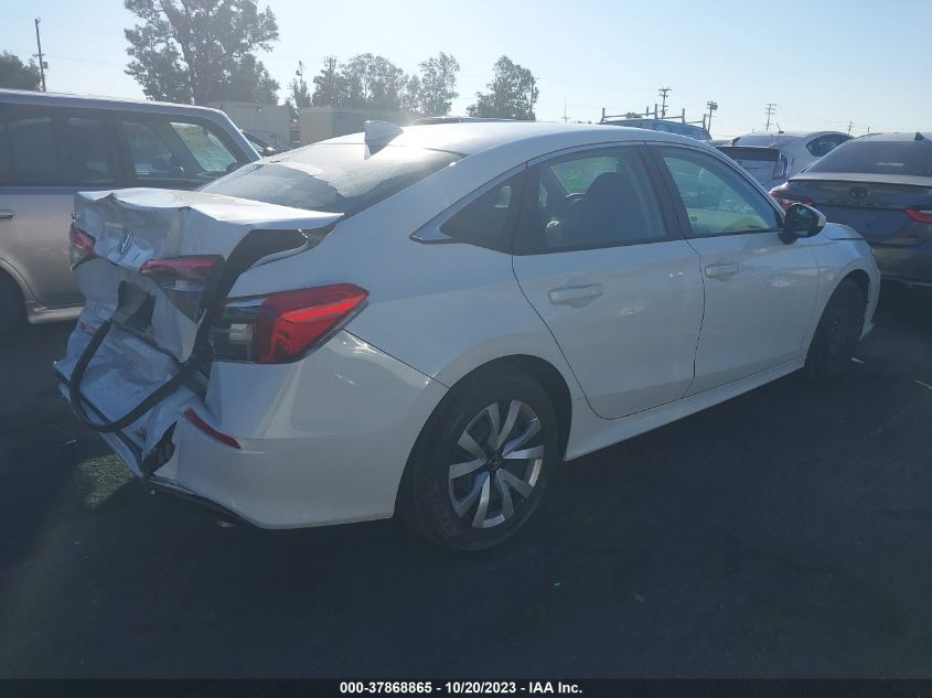 2HGFE2F24NH532565 2022 Honda Civic Sedan Lx