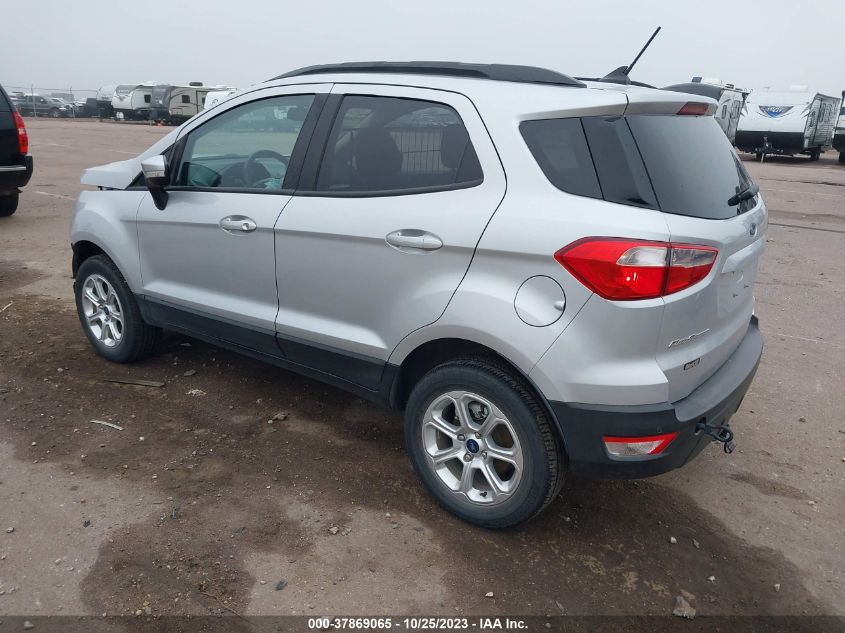 2021 Ford Ecosport Se VIN: MAJ6S3GL4MC456275 Lot: 37869065