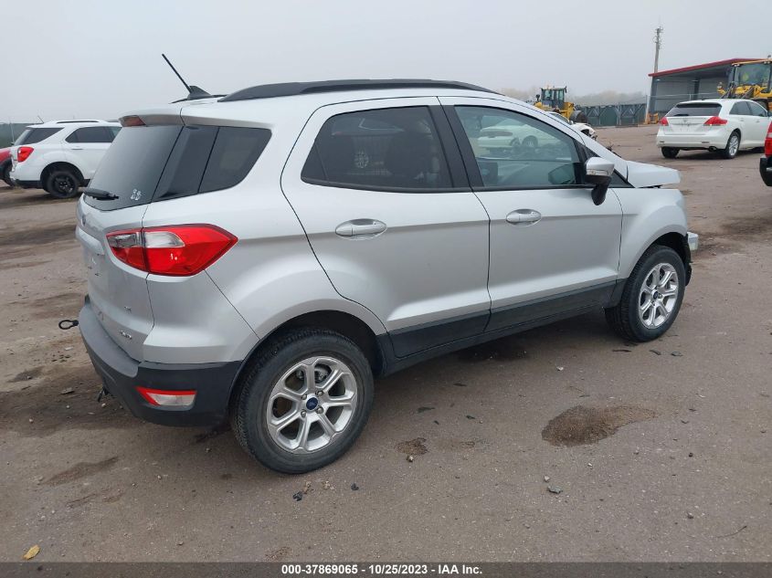 2021 Ford Ecosport Se VIN: MAJ6S3GL4MC456275 Lot: 37869065