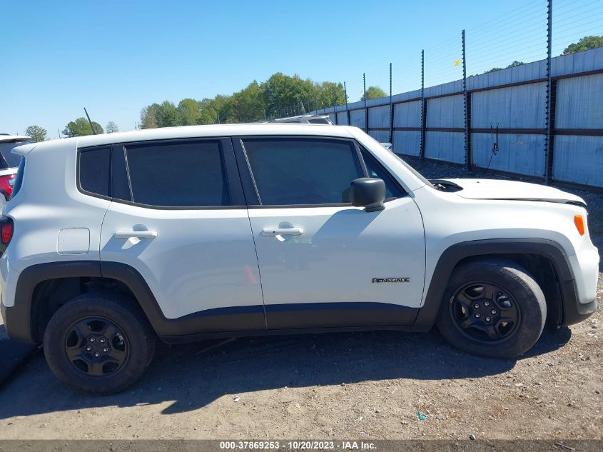 2020 Jeep Renegade Sport Fwd VIN: ZACNJAAB3LPL01656 Lot: 37869253