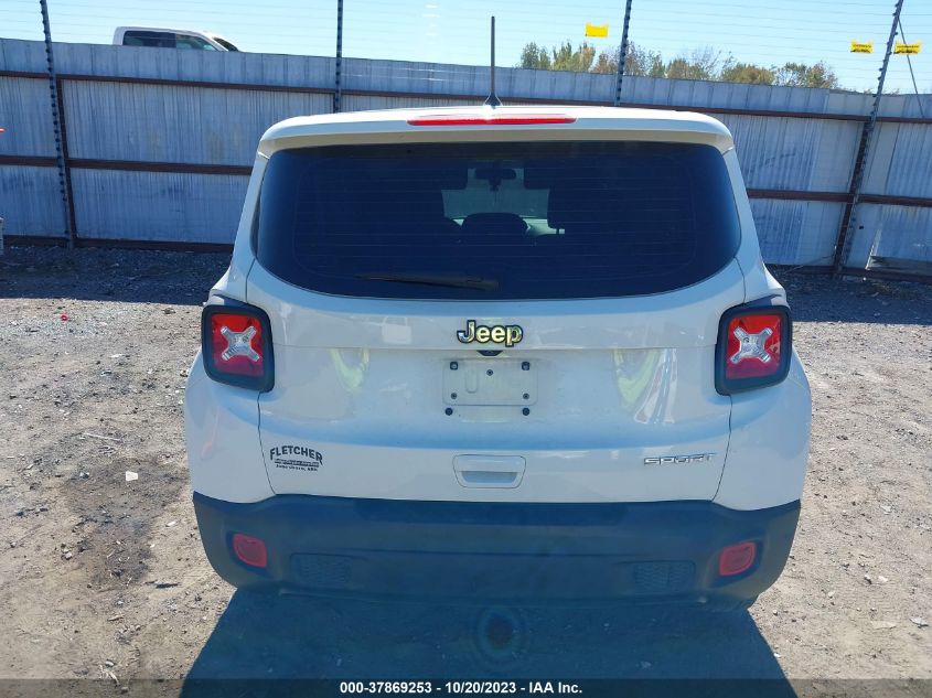 2020 Jeep Renegade Sport Fwd VIN: ZACNJAAB3LPL01656 Lot: 37869253