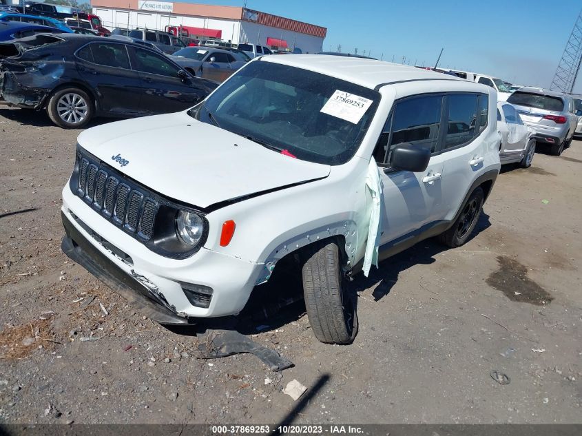 2020 Jeep Renegade Sport Fwd VIN: ZACNJAAB3LPL01656 Lot: 37869253