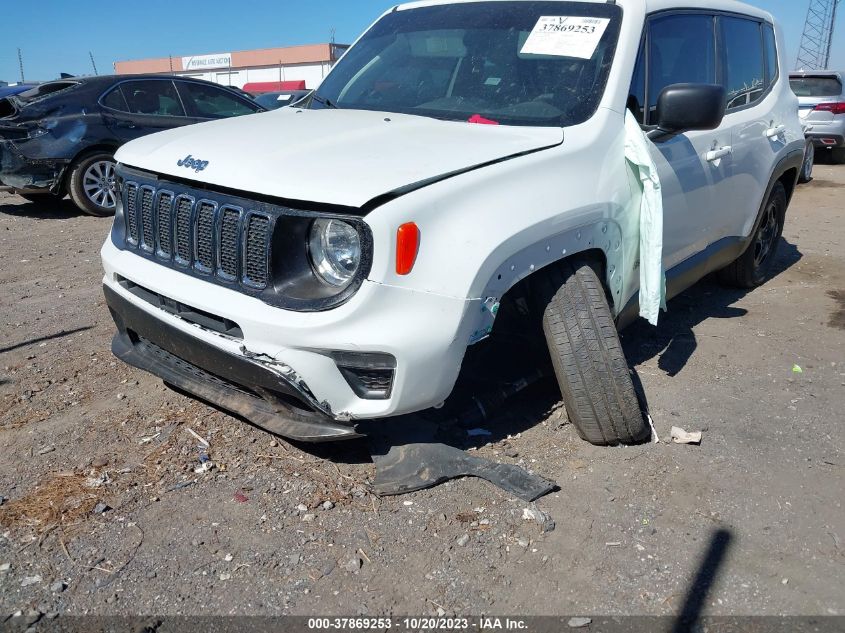 2020 Jeep Renegade Sport Fwd VIN: ZACNJAAB3LPL01656 Lot: 37869253