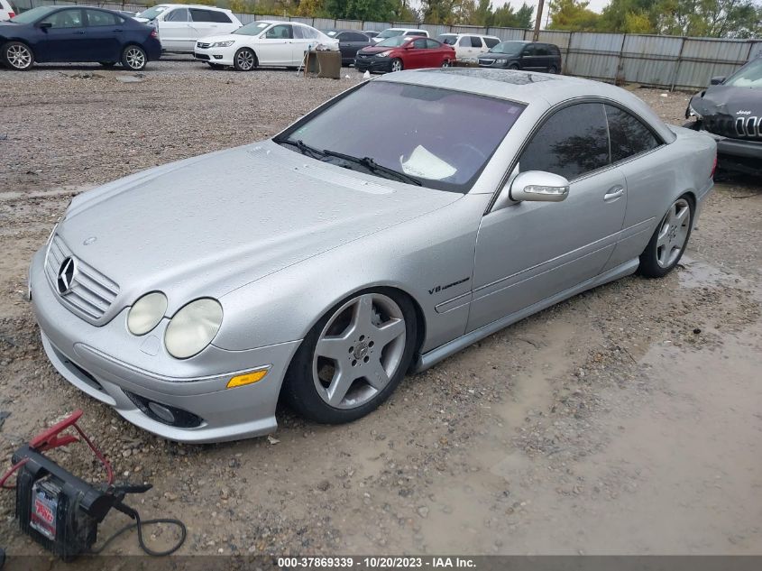 2003 Mercedes-Benz Cl-Class 5.5L Amg VIN: WDBPJ74JX3A032622 Lot: 37869339