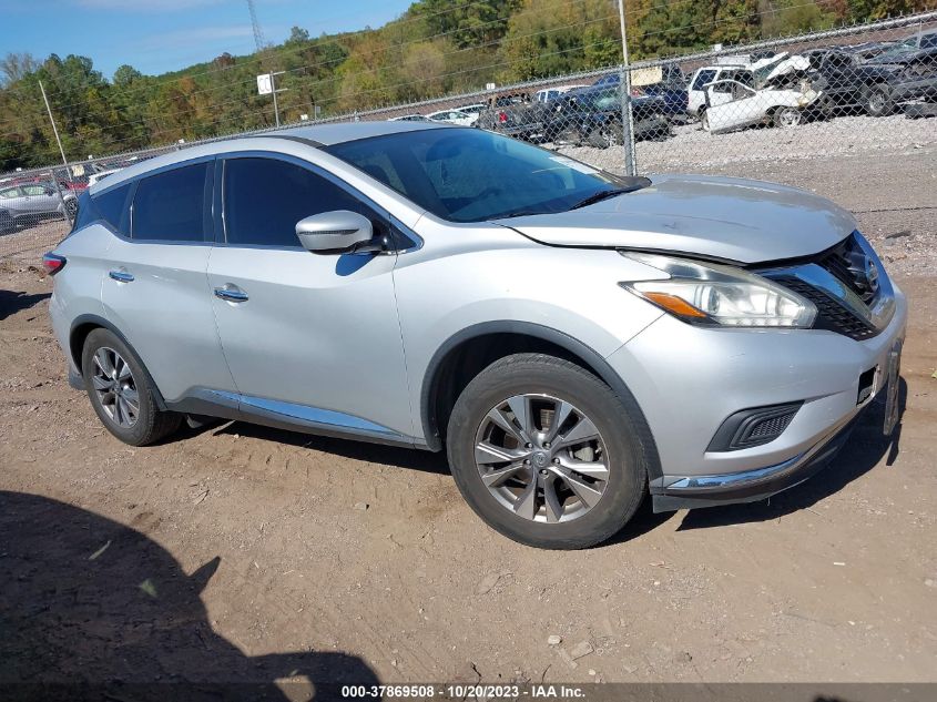 2016 Nissan Murano Platinum/S/Sv/Sl VIN: 5N1AZ2MG0GN120080 Lot: 37869508