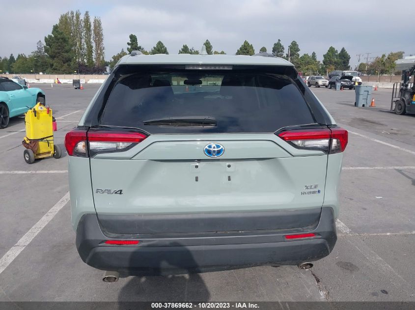 2022 Toyota Rav4 Xle Hybrid VIN: 4T3RWRFV2NU058143 Lot: 37869662