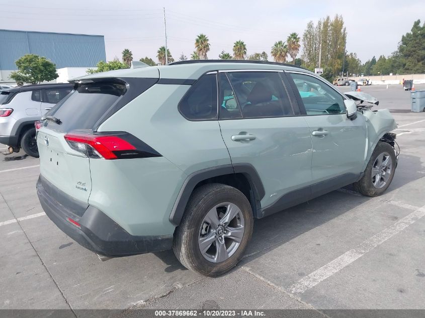 2022 Toyota Rav4 Xle Hybrid VIN: 4T3RWRFV2NU058143 Lot: 37869662