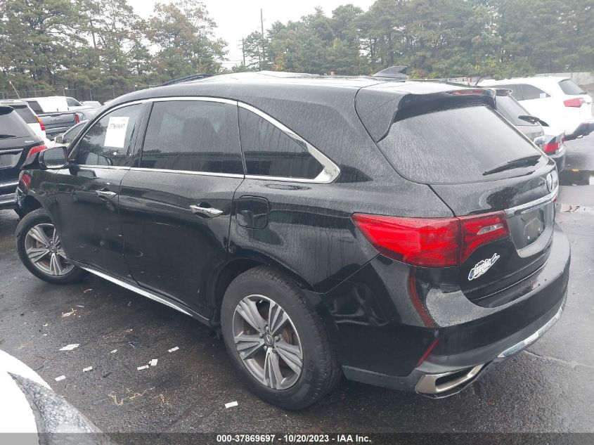 2019 Acura Mdx Standard VIN: 5J8YD4H30KL031281 Lot: 37869697