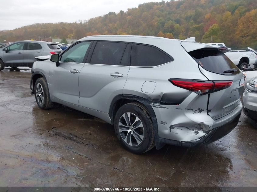 2021 Toyota Highlander Xle VIN: 5TDGZRBHXMS534444 Lot: 37869746