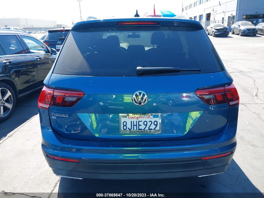 2019 Volkswagen Tiguan Se VIN: 3VV3B7AX3KM092041 Lot: 37869847