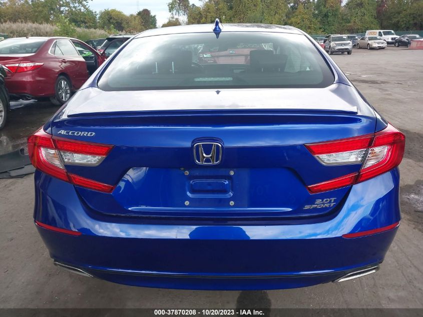 2019 Honda Accord Sport 2.0T VIN: 1HGCV2E34KA007738 Lot: 37870208