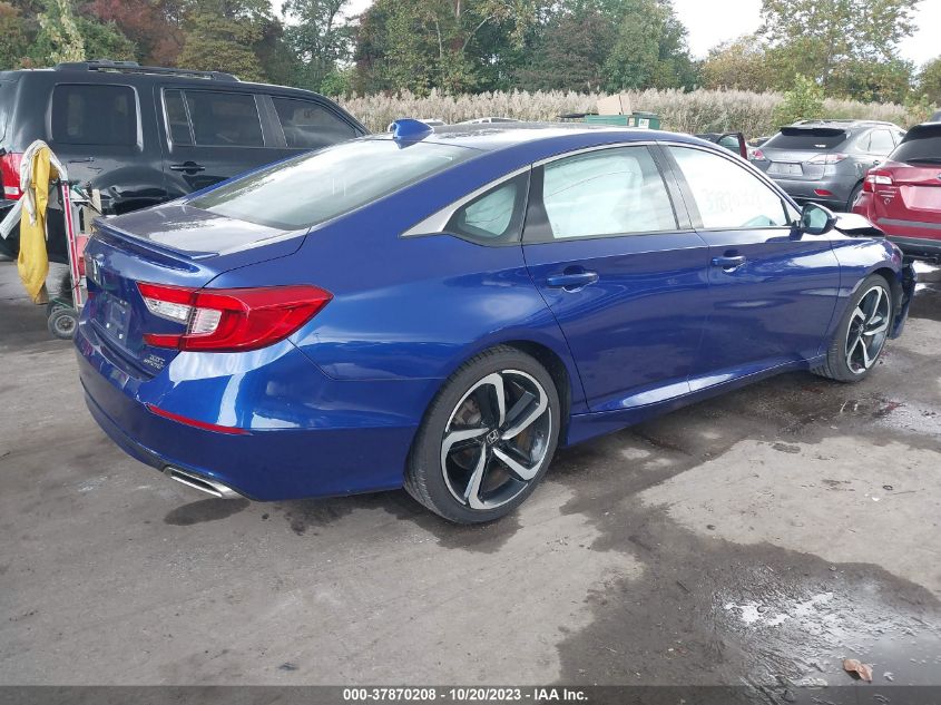 2019 Honda Accord Sport 2.0T VIN: 1HGCV2E34KA007738 Lot: 37870208