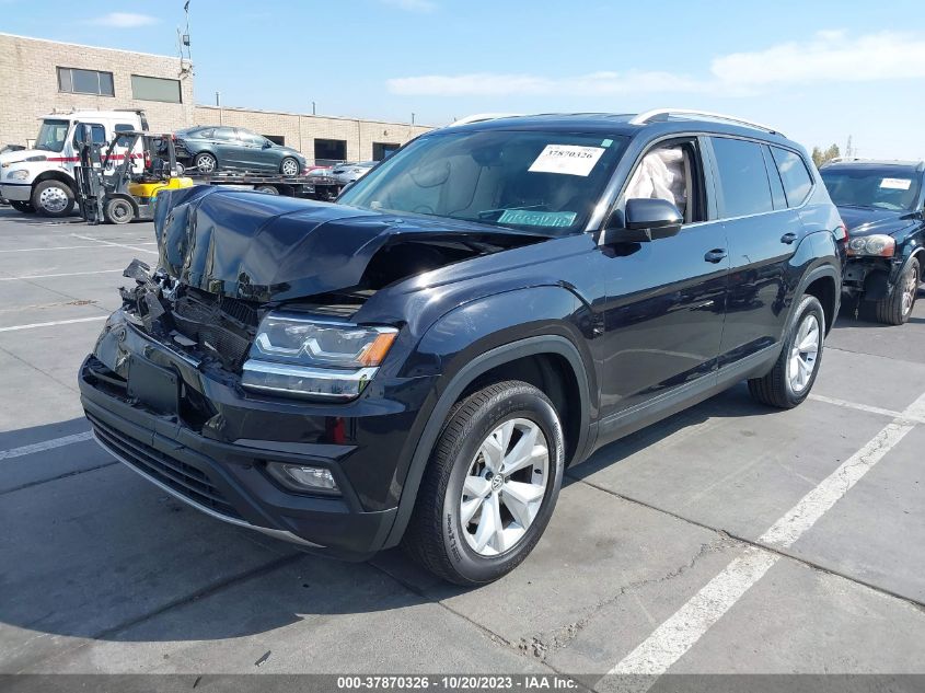 2018 Volkswagen Atlas 3.6L V6 Se VIN: 1V2KR2CAXJC566244 Lot: 37870326