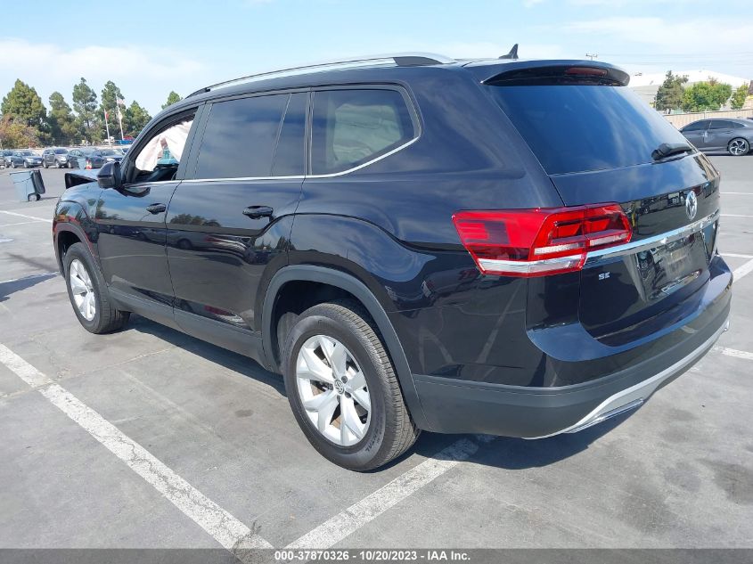 2018 Volkswagen Atlas 3.6L V6 Se VIN: 1V2KR2CAXJC566244 Lot: 37870326