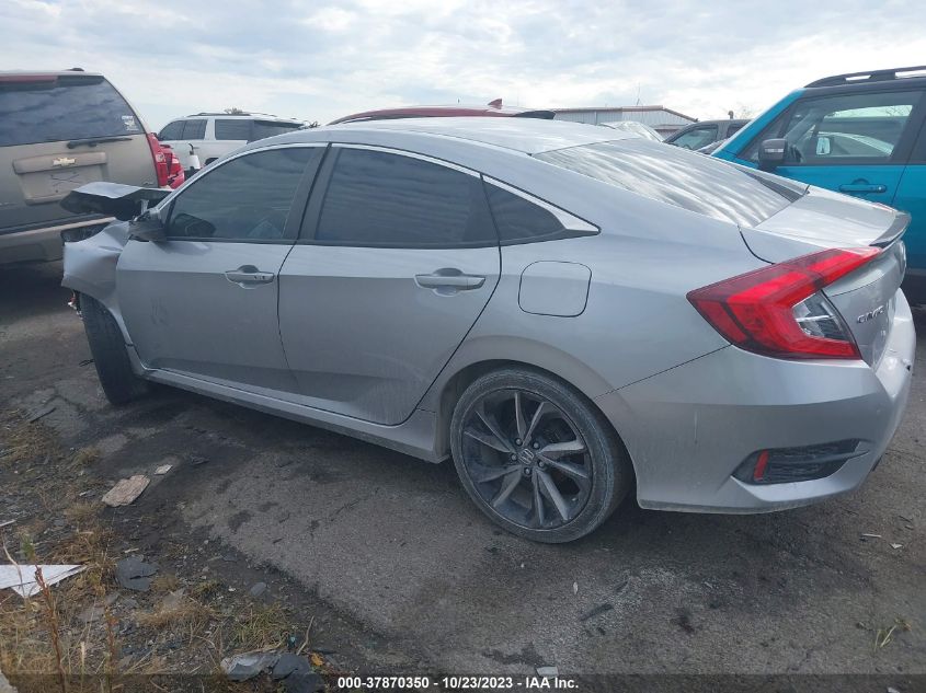 2020 Honda Civic Sport VIN: 19XFC2F87LE025726 Lot: 37870350