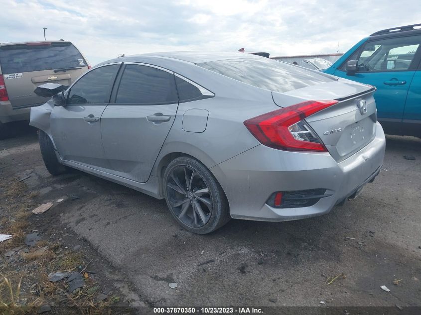 2020 Honda Civic Sport VIN: 19XFC2F87LE025726 Lot: 37870350