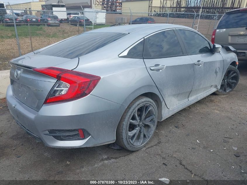 2020 Honda Civic Sport VIN: 19XFC2F87LE025726 Lot: 37870350