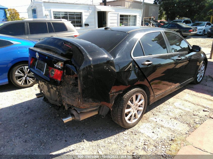 2006 Acura Tsx VIN: JH4CL96826C027180 Lot: 37870369