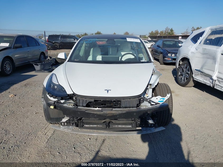 2023 Tesla Model 3 VIN: 5YJ3E1EA8PF383770 Lot: 37870372