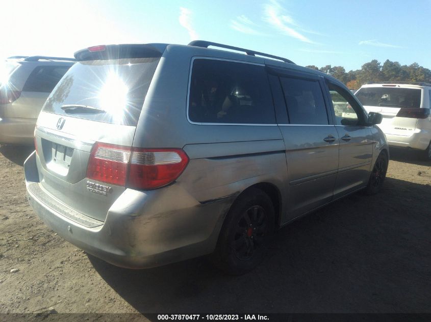 2006 Honda Odyssey Touring VIN: 5FNRL388X6B117086 Lot: 37870477