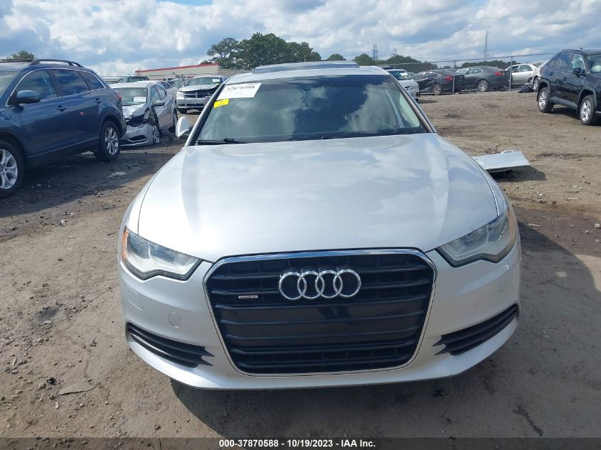 2012 Audi A6 3.0 Premium VIN: WAUFGAFC3CN109747 Lot: 37870588