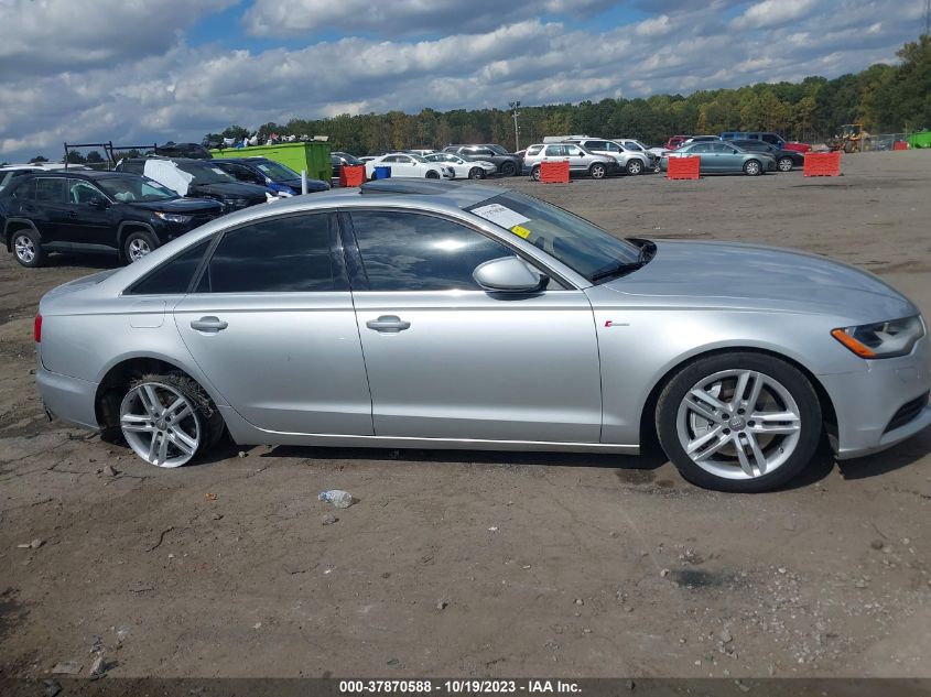 2012 Audi A6 3.0 Premium VIN: WAUFGAFC3CN109747 Lot: 37870588