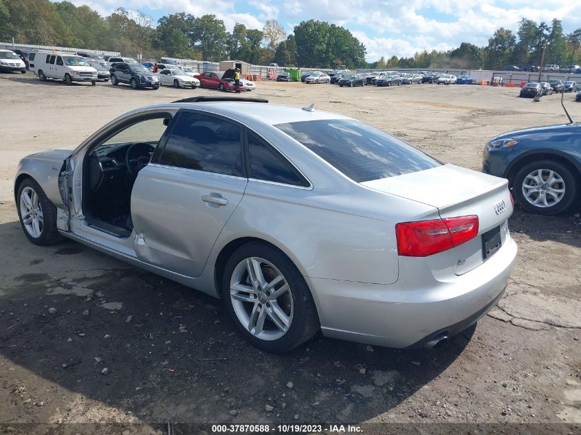 2012 Audi A6 3.0 Premium VIN: WAUFGAFC3CN109747 Lot: 37870588