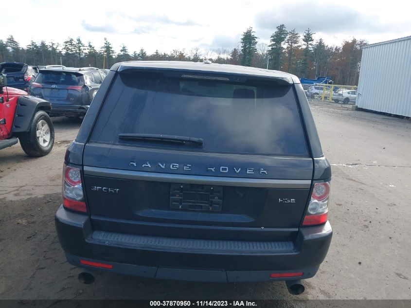 2013 Land Rover Range Rover Sport Hse VIN: SALSF2D47DA809083 Lot: 37870950