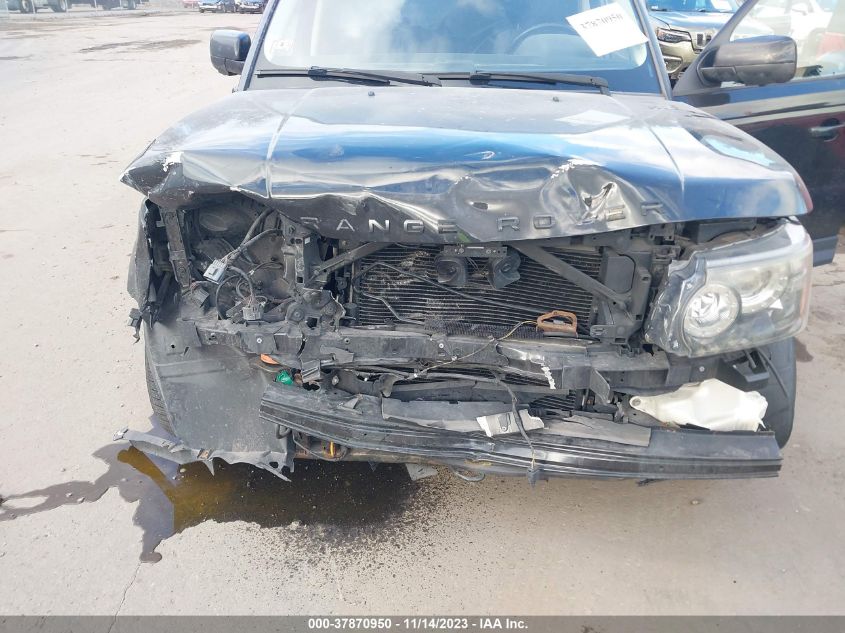 2013 Land Rover Range Rover Sport Hse VIN: SALSF2D47DA809083 Lot: 37870950