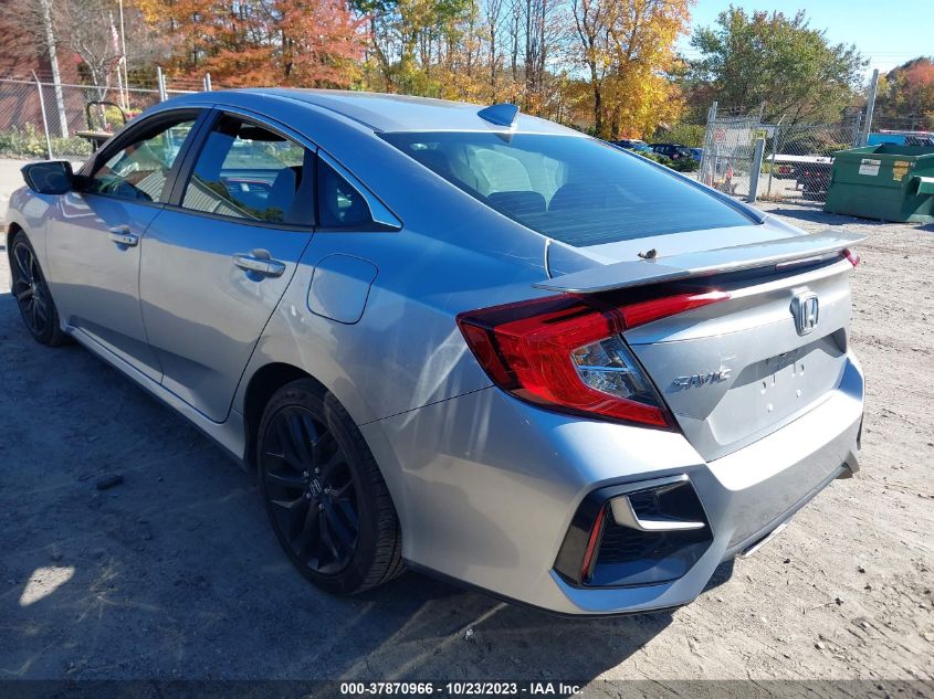 2020 Honda Civic Si Sedan VIN: 2HGFC1E54LH707051 Lot: 37870966