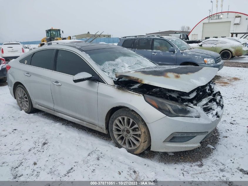 2015 Hyundai Sonata Limited VIN: 5NPE34AF9FH076660 Lot: 37871051