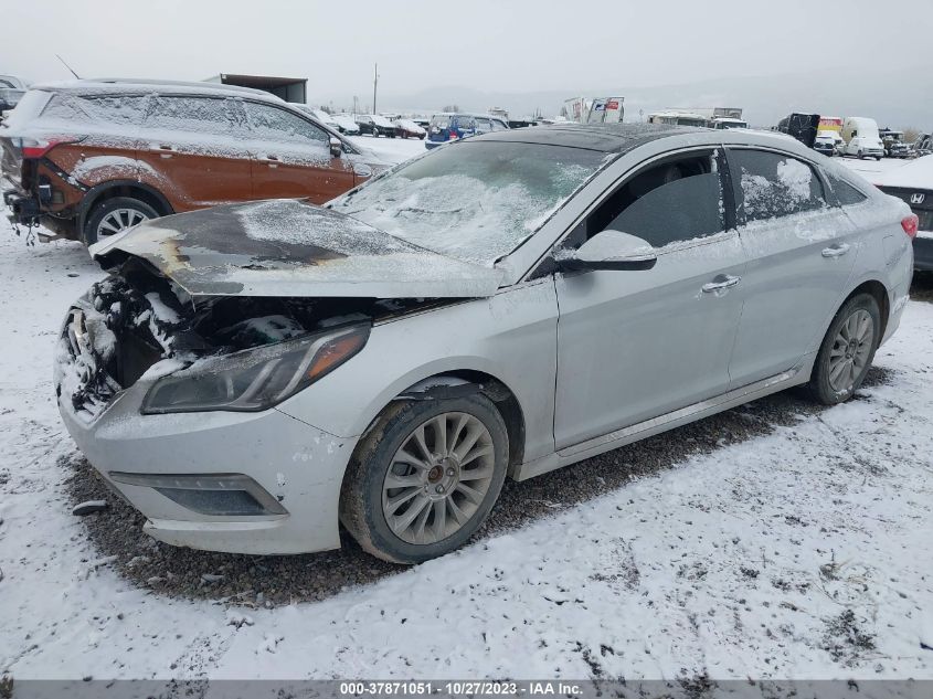 2015 Hyundai Sonata Limited VIN: 5NPE34AF9FH076660 Lot: 37871051